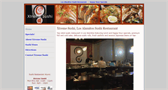 Desktop Screenshot of losalamitossushi.com